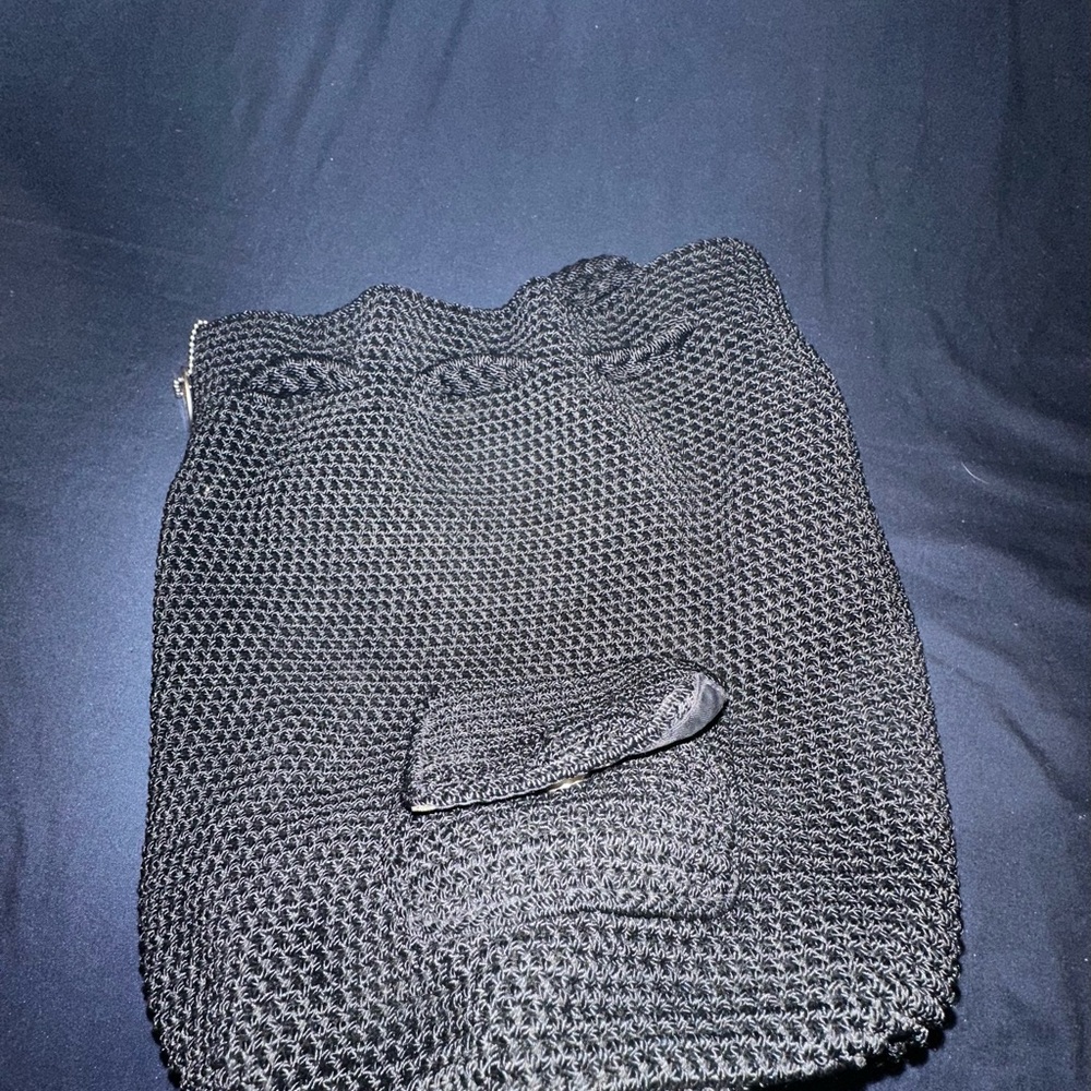 The Sak Black Knit Backpack
